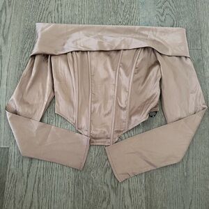 Misguided corset top